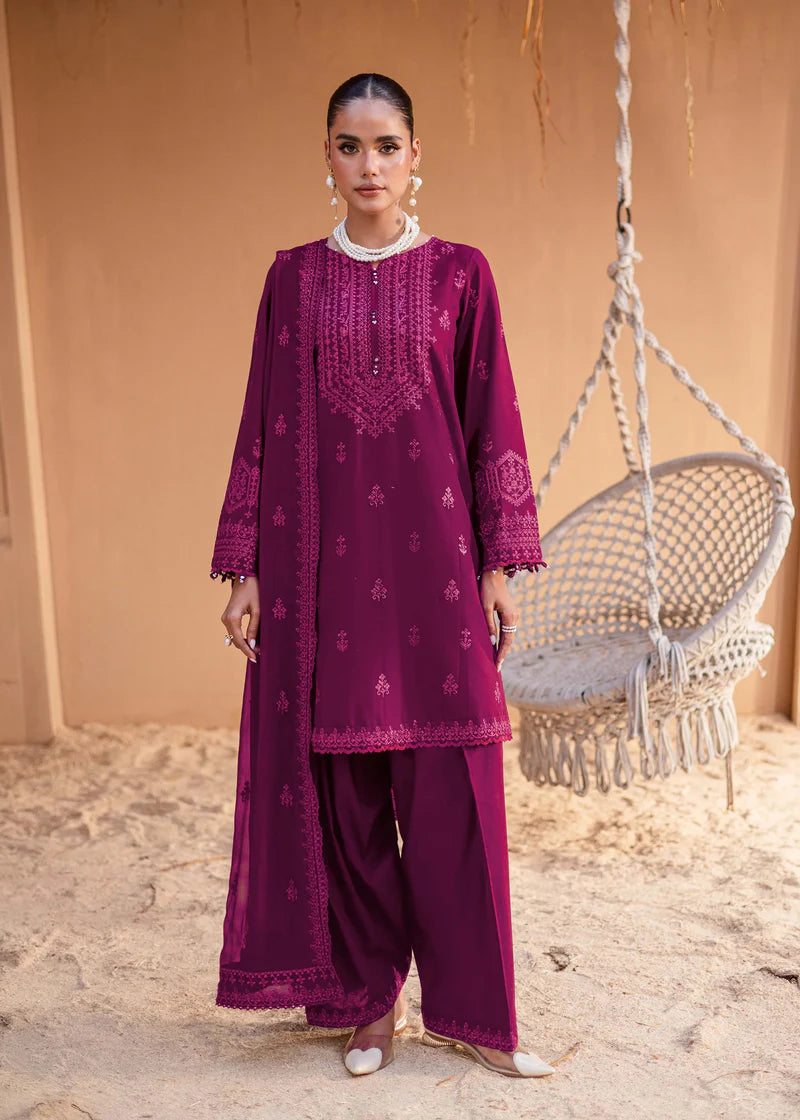 Ava Embroidered - 3pc