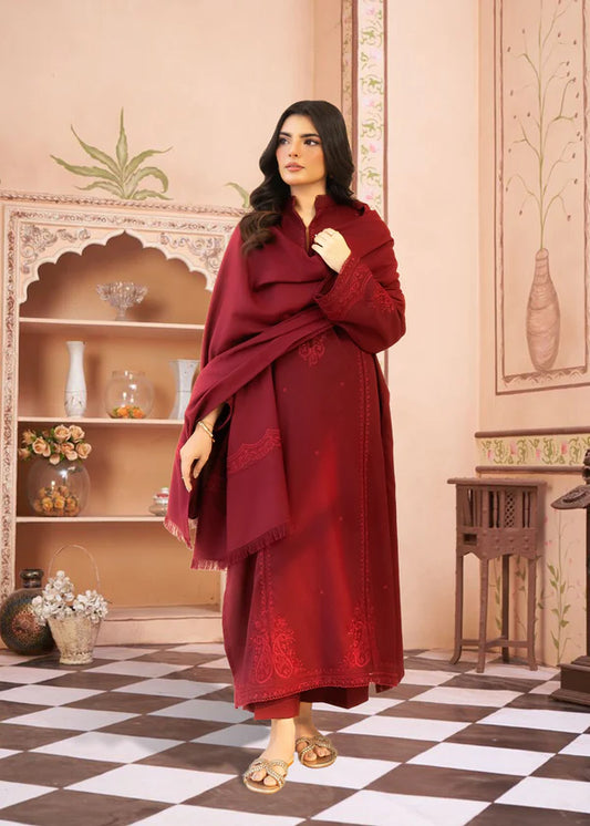 Mehroo Embroidered 3pc