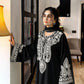 Aafreen Embroidered 3pc - Black