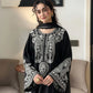 Aafreen Embroidered 3pc - Black
