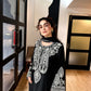 Aafreen Embroidered 3pc - Black