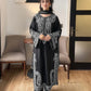 Aafreen Embroidered 3pc - Black