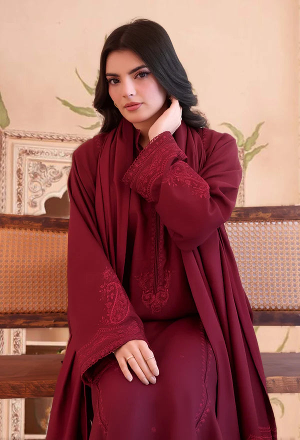 Mehroo Embroidered 3pc
