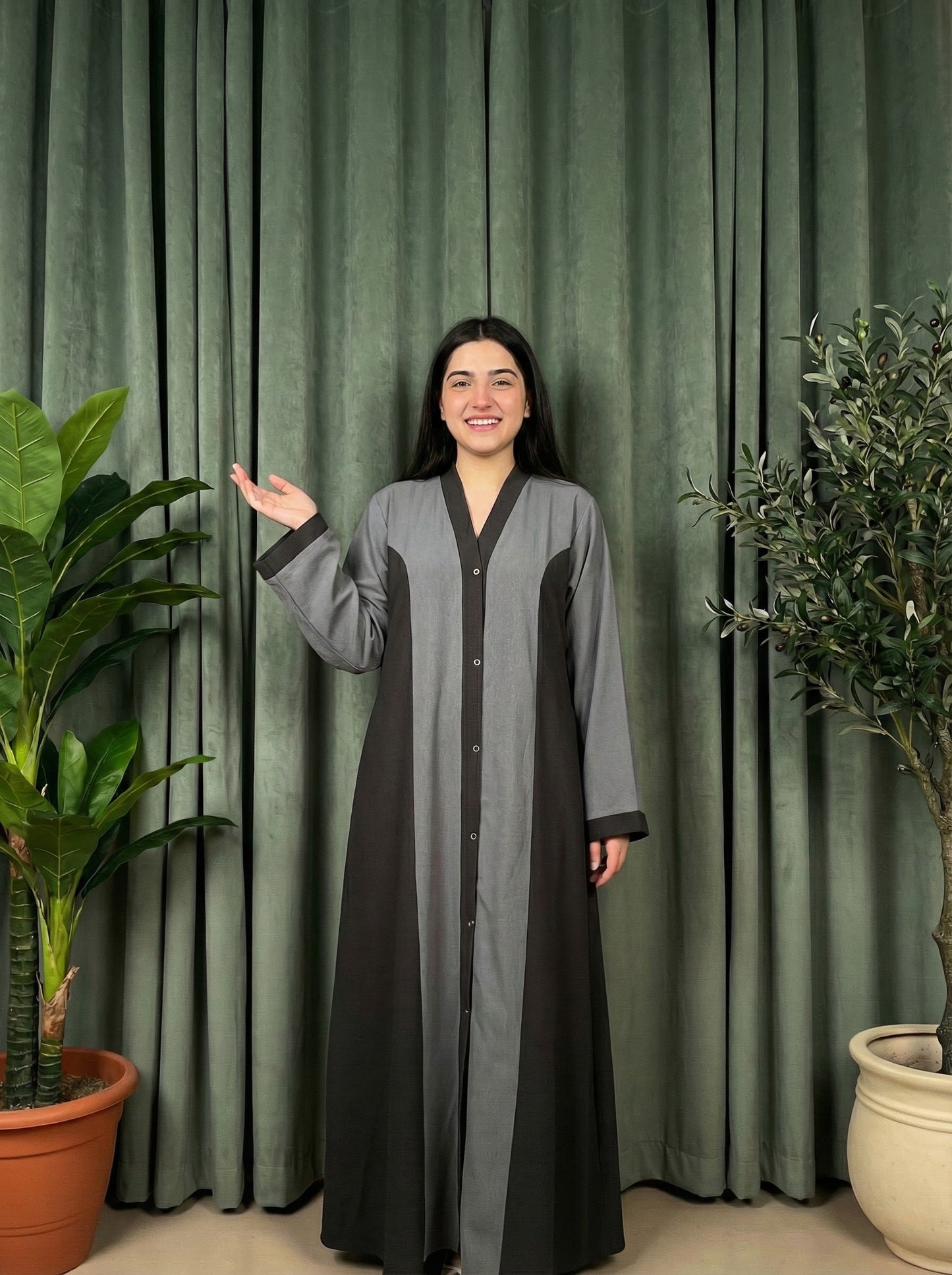 Urban Two-Tone Abaya