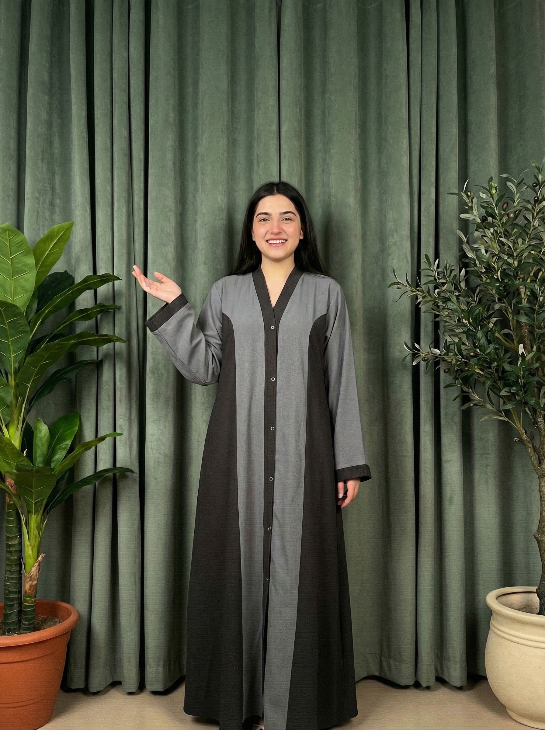 Urban Two-Tone Abaya
