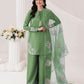 Embrose Embroidered - 3pc - Jade Green