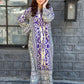 Orchid - Printed Kaftaan