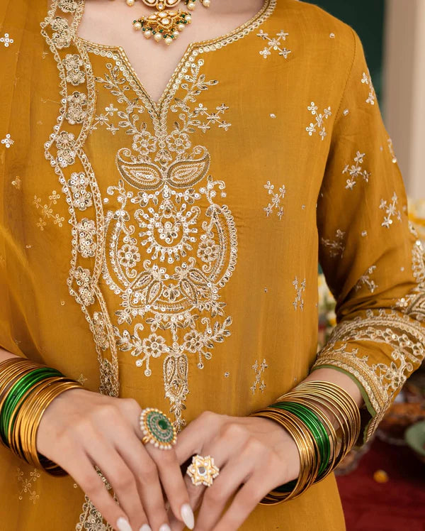 Almas Embroiderd 3pc - Lawn