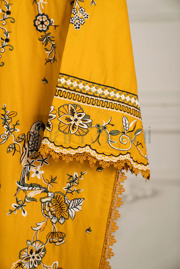 Gul naaz Embroidered - 3pc