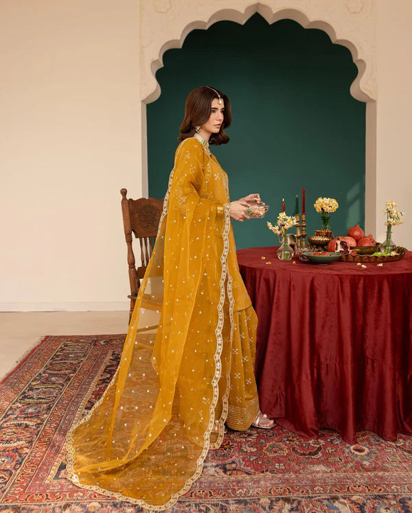 Almas Embroiderd 3pc - Lawn