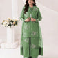 Embrose Embroidered - 3pc - Jade Green