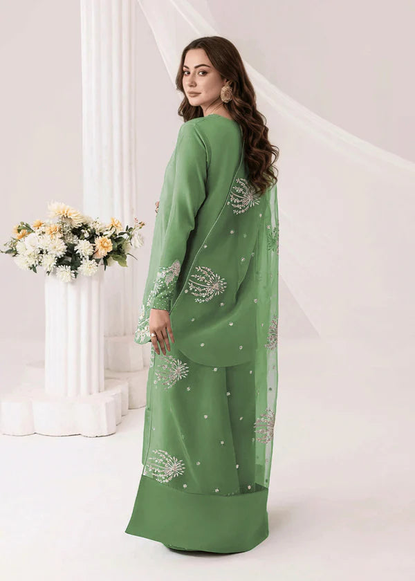 Embrose Embroidered - 3pc - Jade Green