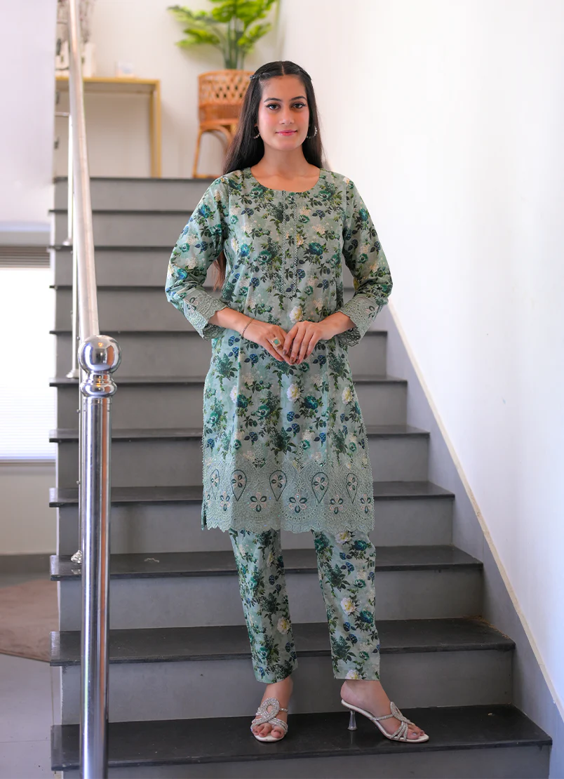 Emerald Bloom 3 PC Set