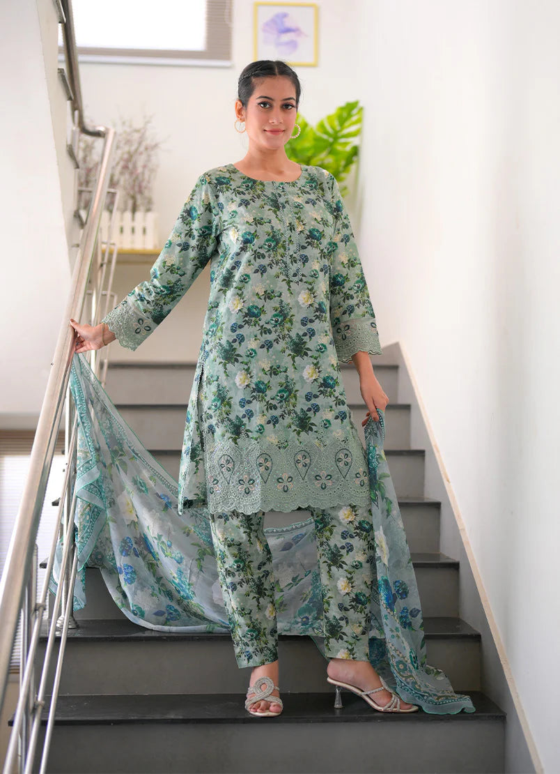 Emerald Bloom 3 PC Set