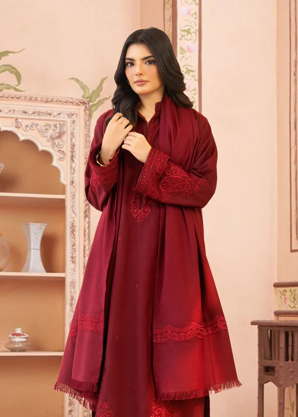 Mehroo Embroidered 3pc