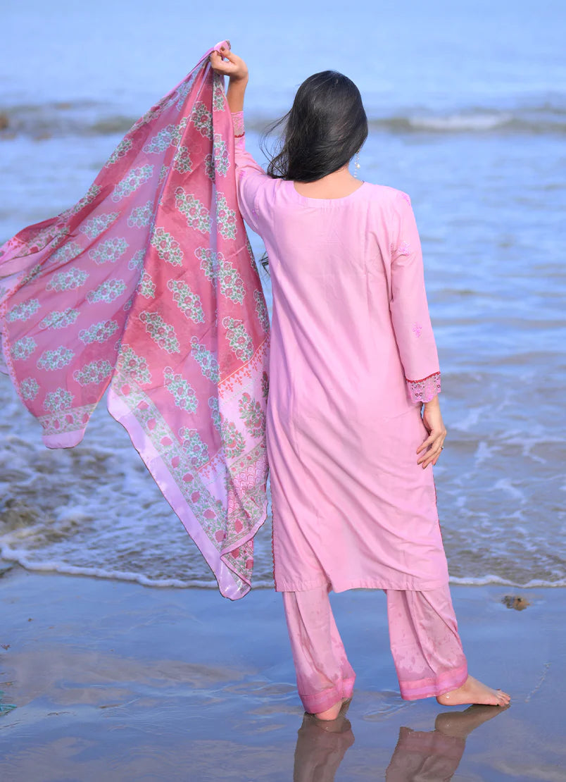 Soft Pink 3 PC Set