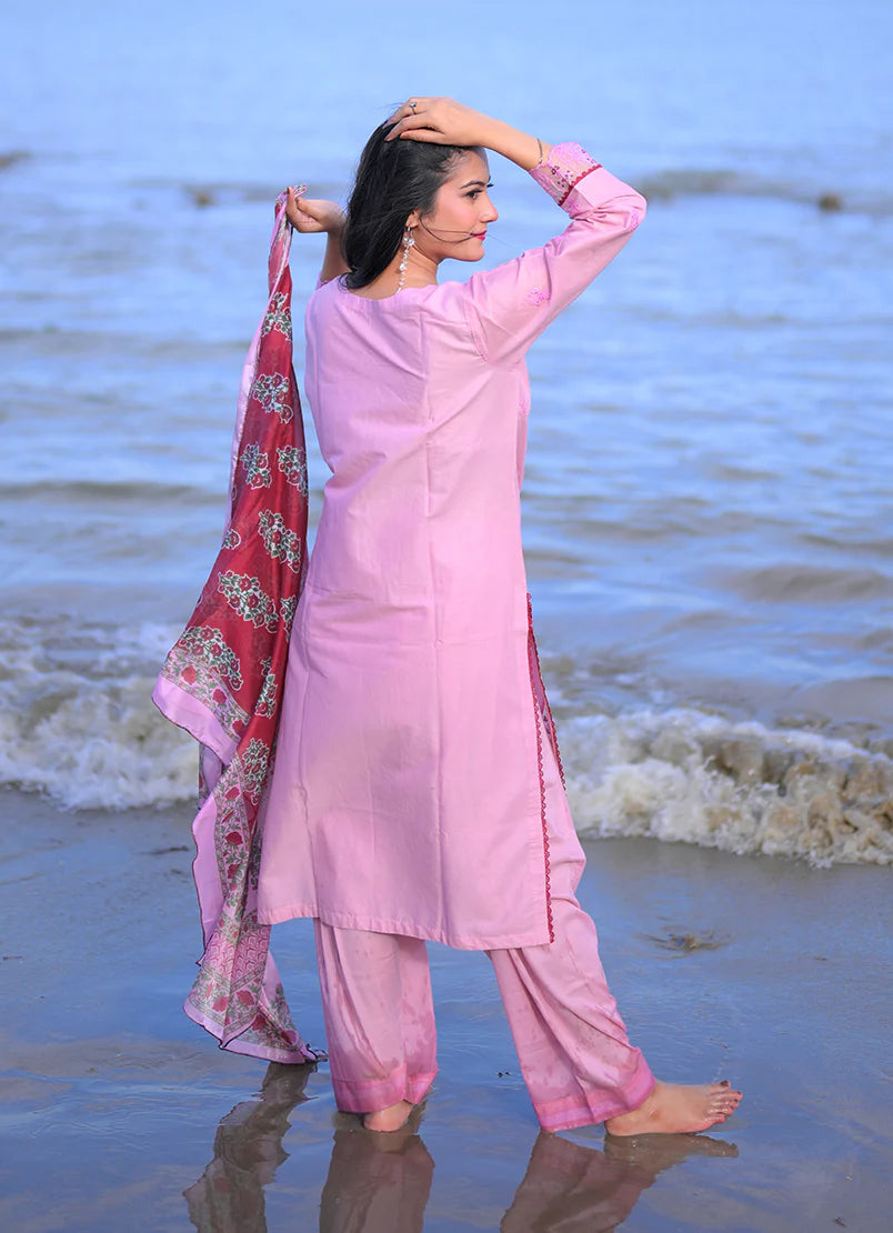 Soft Pink 3 PC Set