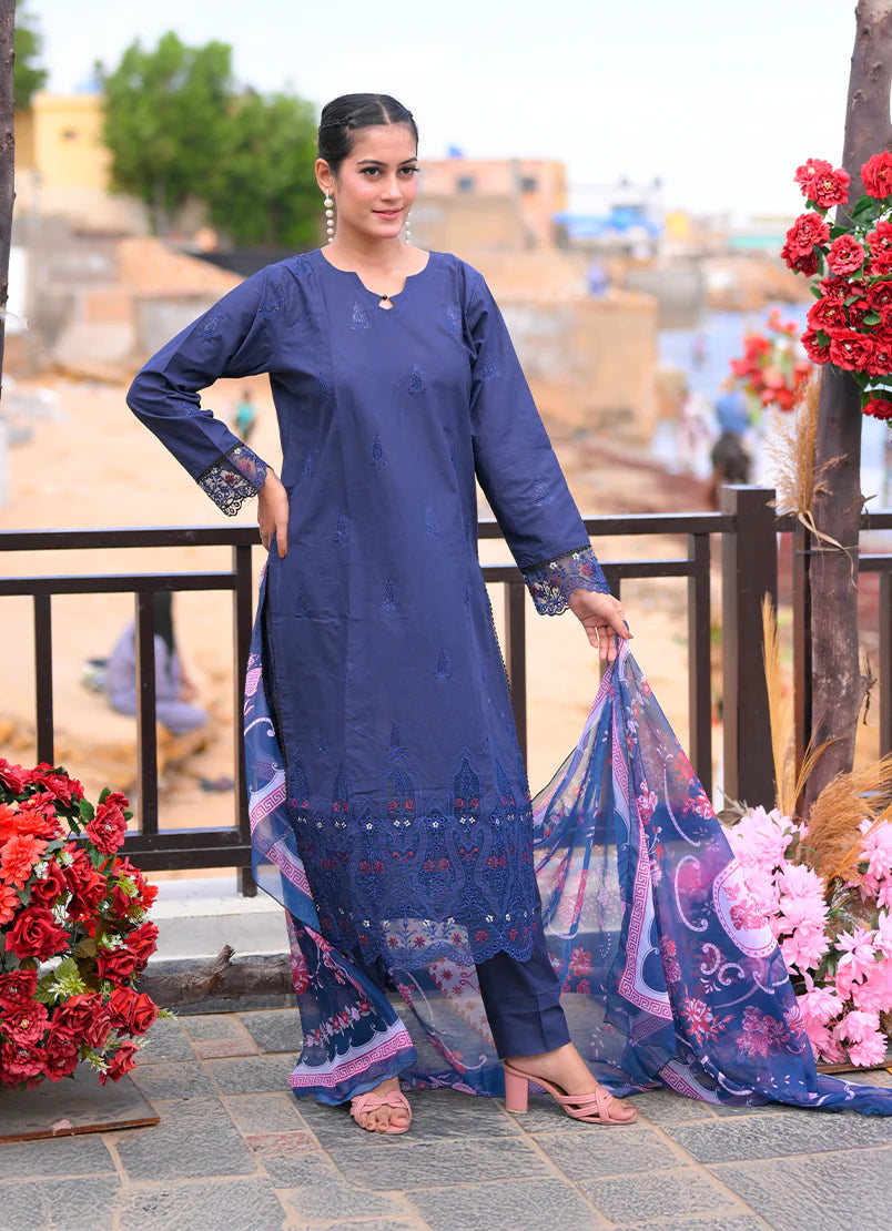 Deep Navy 3 PC Set