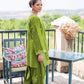Green Embroidered 2-Piece Cotton Lawn Set
